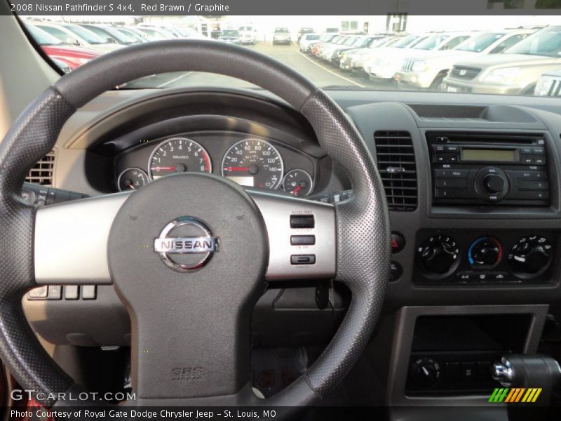 Red Brawn / Graphite 2008 Nissan Pathfinder S 4x4