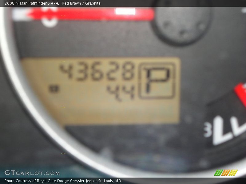Red Brawn / Graphite 2008 Nissan Pathfinder S 4x4
