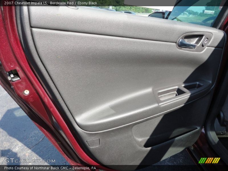 Bordeaux Red / Ebony Black 2007 Chevrolet Impala LS