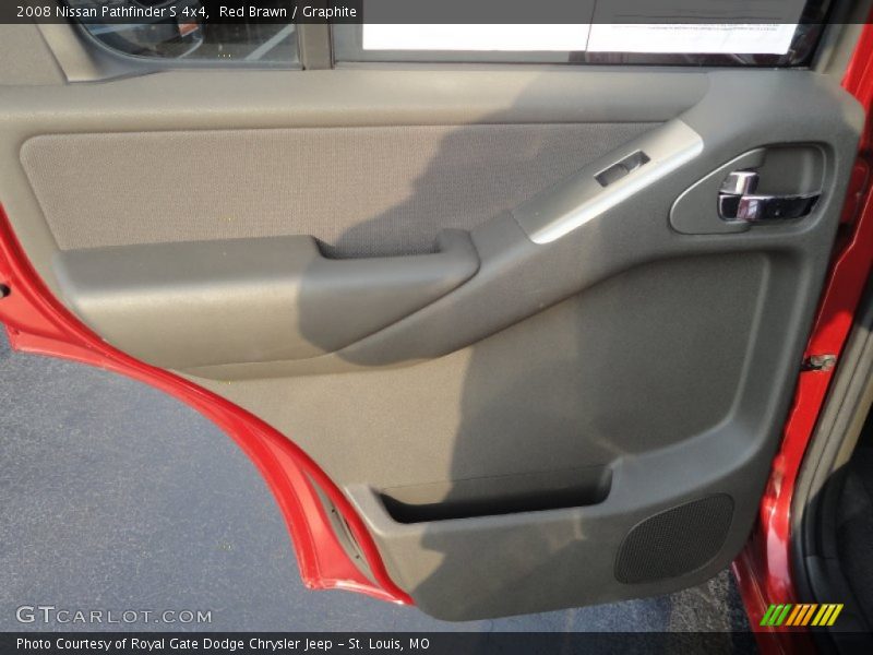 Red Brawn / Graphite 2008 Nissan Pathfinder S 4x4