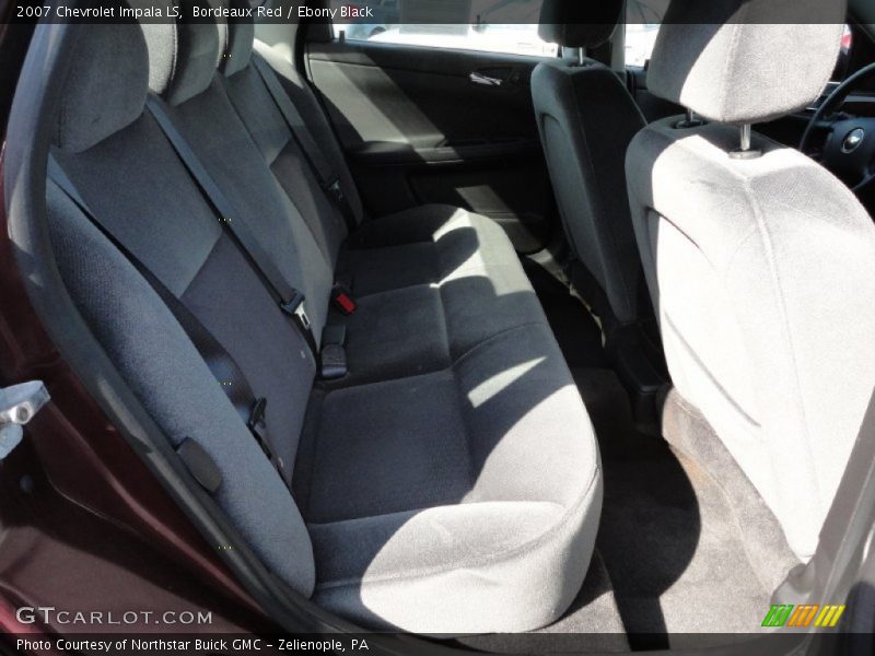 Bordeaux Red / Ebony Black 2007 Chevrolet Impala LS