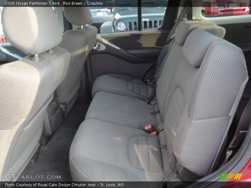 Red Brawn / Graphite 2008 Nissan Pathfinder S 4x4