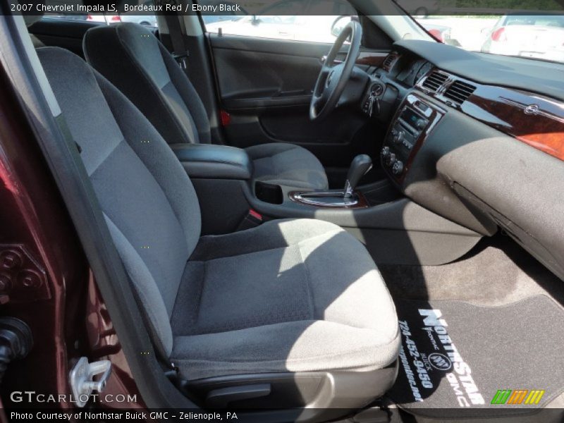 Bordeaux Red / Ebony Black 2007 Chevrolet Impala LS