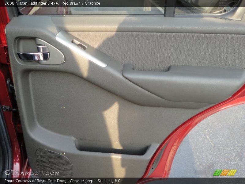 Red Brawn / Graphite 2008 Nissan Pathfinder S 4x4