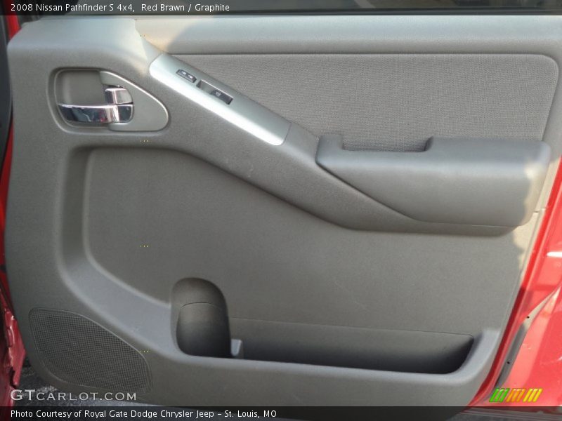 Red Brawn / Graphite 2008 Nissan Pathfinder S 4x4