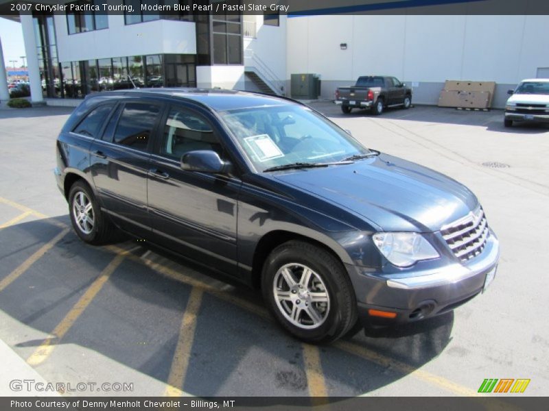 Modern Blue Pearl / Pastel Slate Gray 2007 Chrysler Pacifica Touring
