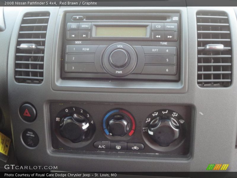 Red Brawn / Graphite 2008 Nissan Pathfinder S 4x4