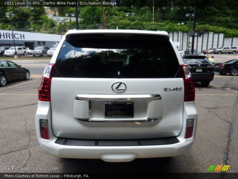 Starfire White Pearl / Ecru/Auburn Bubinga 2011 Lexus GX 460