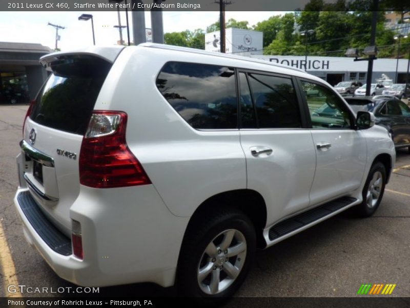 Starfire White Pearl / Ecru/Auburn Bubinga 2011 Lexus GX 460
