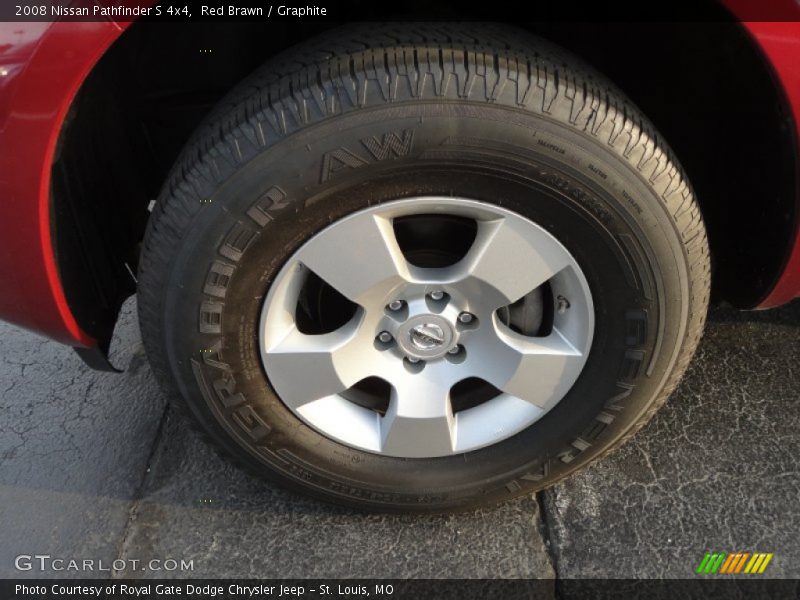 Red Brawn / Graphite 2008 Nissan Pathfinder S 4x4