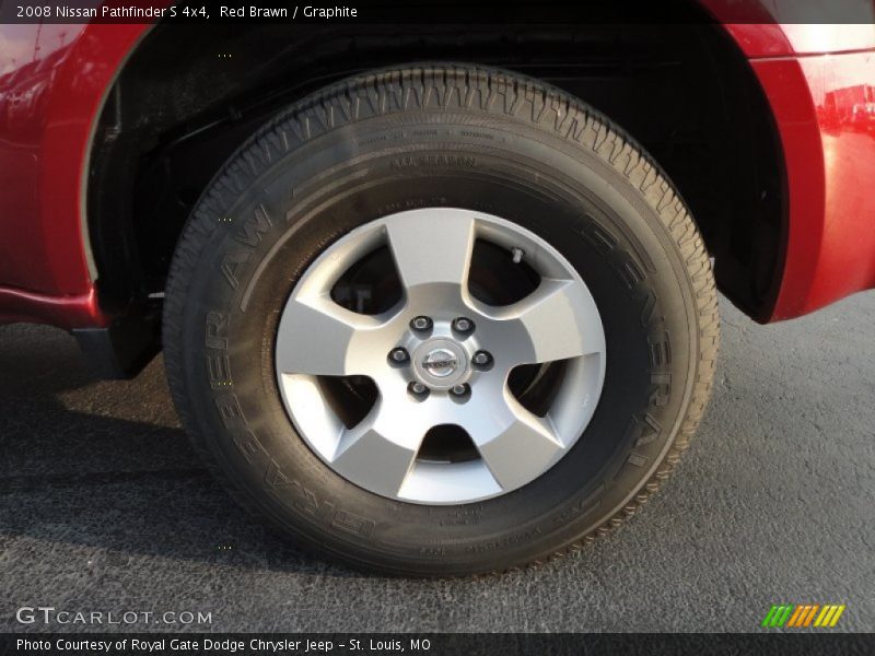 Red Brawn / Graphite 2008 Nissan Pathfinder S 4x4
