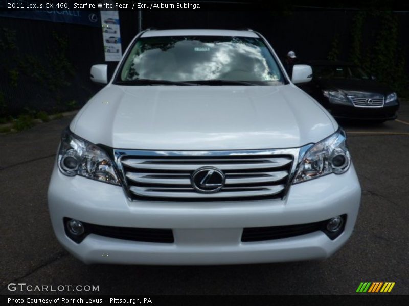 Starfire White Pearl / Ecru/Auburn Bubinga 2011 Lexus GX 460