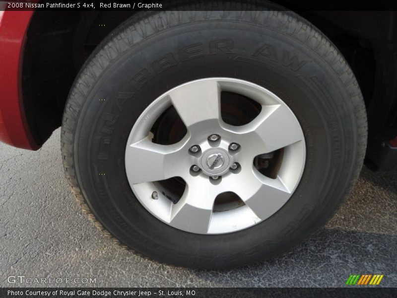 Red Brawn / Graphite 2008 Nissan Pathfinder S 4x4