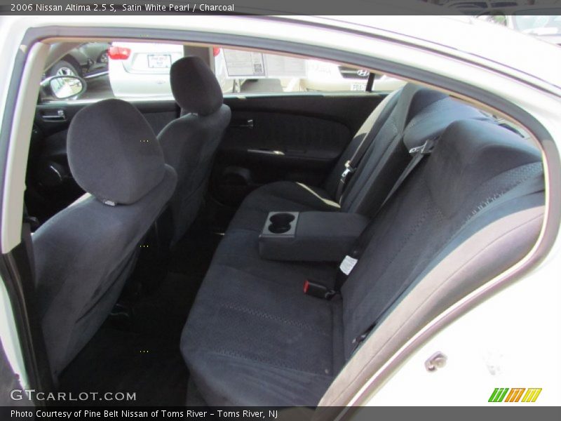 Satin White Pearl / Charcoal 2006 Nissan Altima 2.5 S