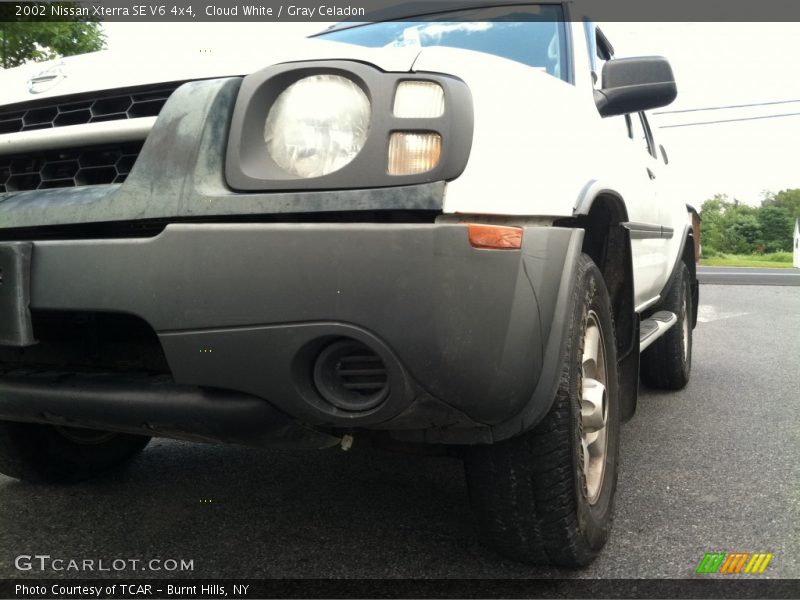 Cloud White / Gray Celadon 2002 Nissan Xterra SE V6 4x4