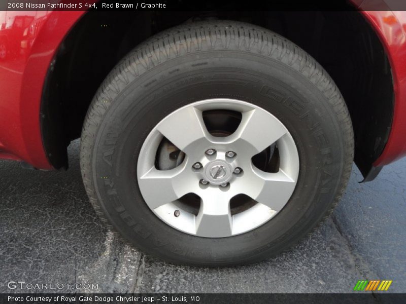 Red Brawn / Graphite 2008 Nissan Pathfinder S 4x4