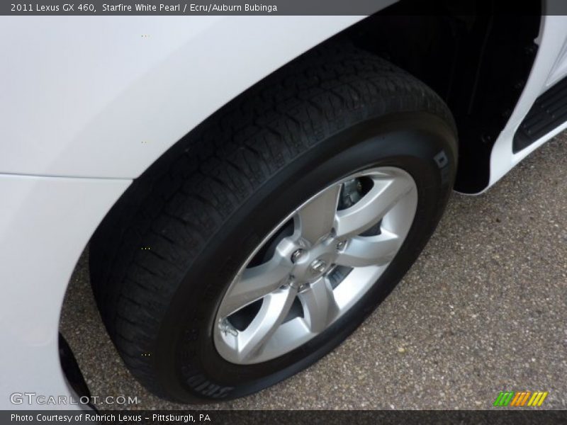 Starfire White Pearl / Ecru/Auburn Bubinga 2011 Lexus GX 460