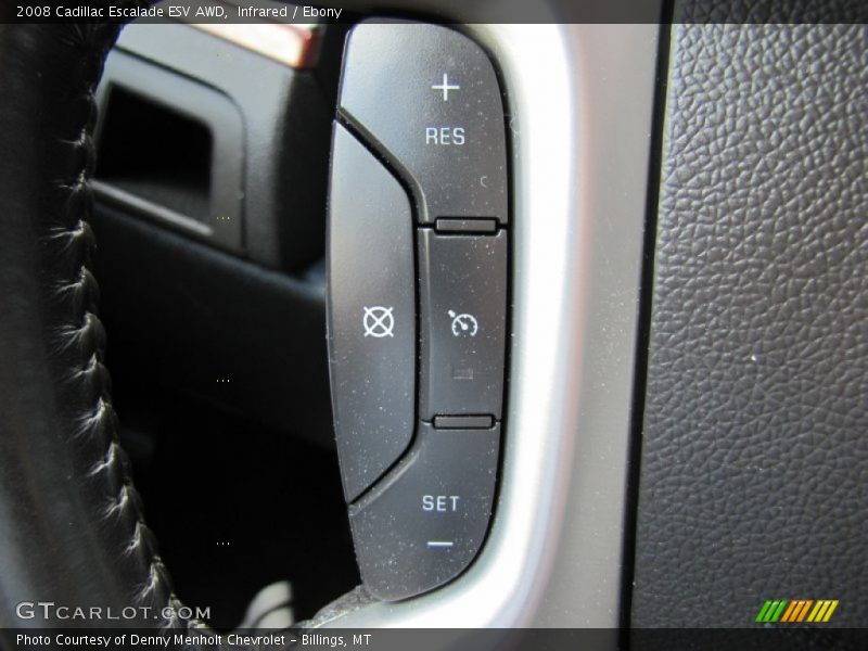 Infrared / Ebony 2008 Cadillac Escalade ESV AWD