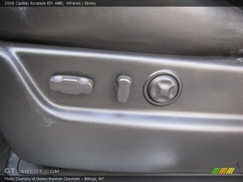 Infrared / Ebony 2008 Cadillac Escalade ESV AWD