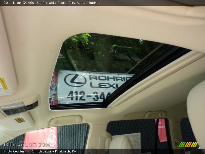 Starfire White Pearl / Ecru/Auburn Bubinga 2011 Lexus GX 460