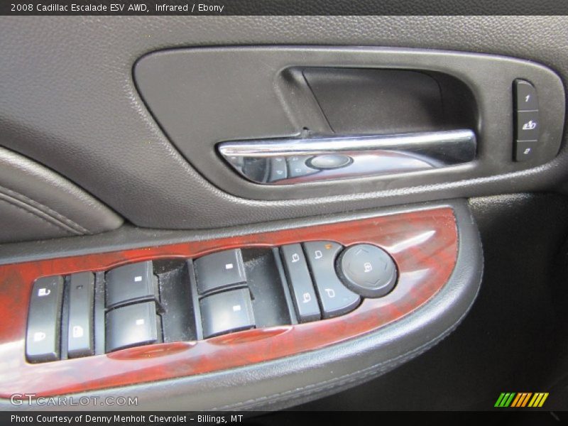 Infrared / Ebony 2008 Cadillac Escalade ESV AWD