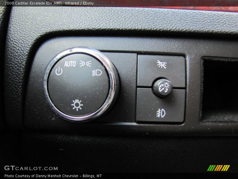 Infrared / Ebony 2008 Cadillac Escalade ESV AWD
