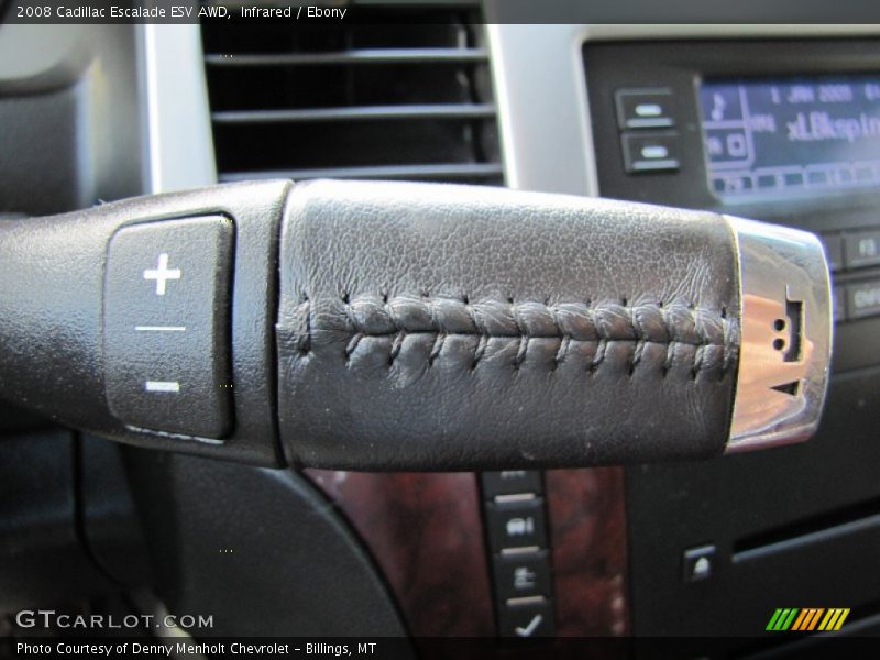Infrared / Ebony 2008 Cadillac Escalade ESV AWD