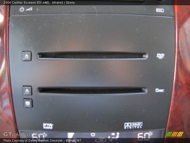 Infrared / Ebony 2008 Cadillac Escalade ESV AWD