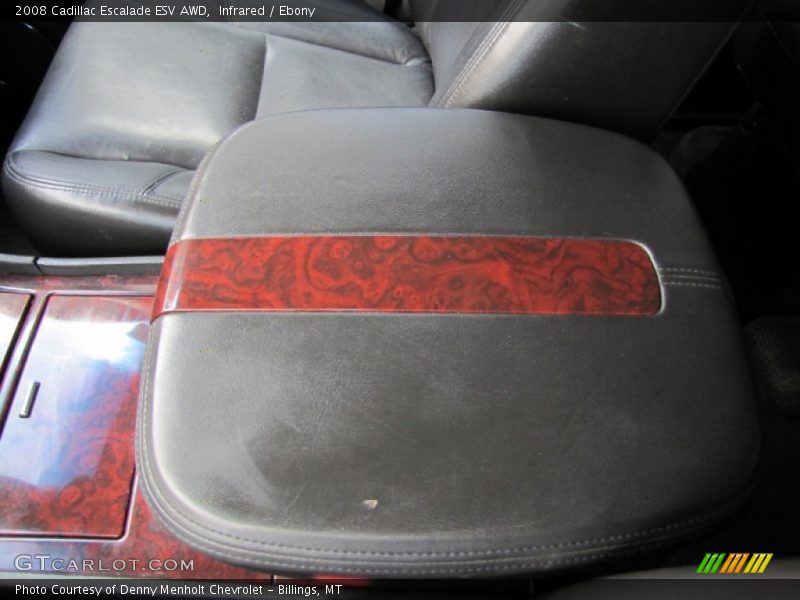 Infrared / Ebony 2008 Cadillac Escalade ESV AWD