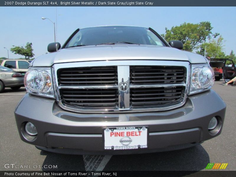 Bright Silver Metallic / Dark Slate Gray/Light Slate Gray 2007 Dodge Durango SLT 4x4