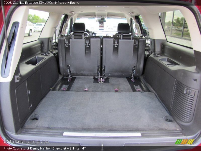 Infrared / Ebony 2008 Cadillac Escalade ESV AWD