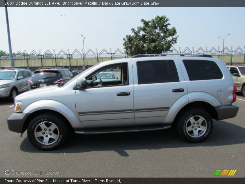 Bright Silver Metallic / Dark Slate Gray/Light Slate Gray 2007 Dodge Durango SLT 4x4