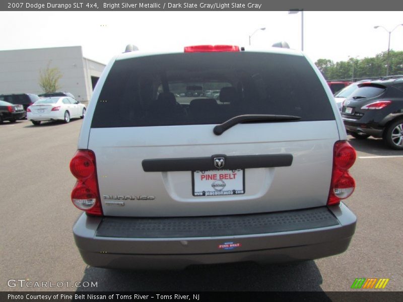 Bright Silver Metallic / Dark Slate Gray/Light Slate Gray 2007 Dodge Durango SLT 4x4
