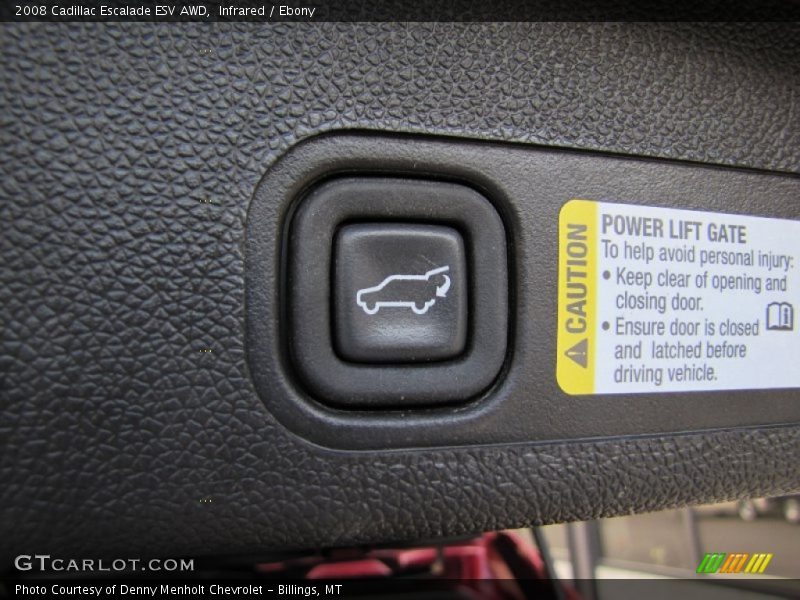 Infrared / Ebony 2008 Cadillac Escalade ESV AWD