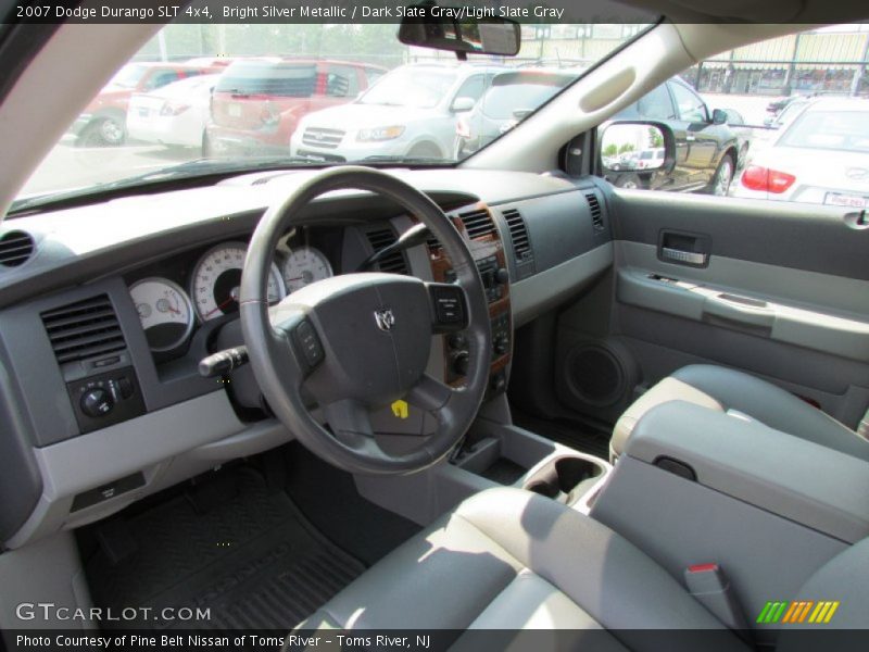 Bright Silver Metallic / Dark Slate Gray/Light Slate Gray 2007 Dodge Durango SLT 4x4