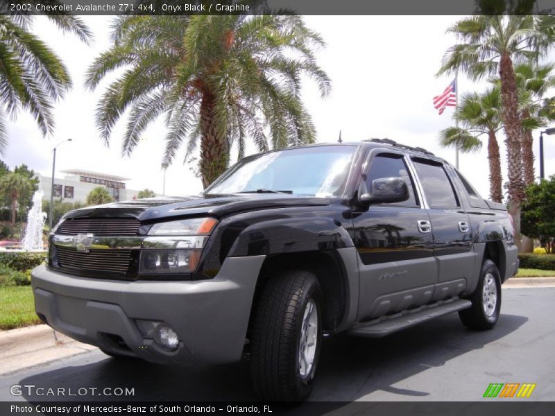 Onyx Black / Graphite 2002 Chevrolet Avalanche Z71 4x4