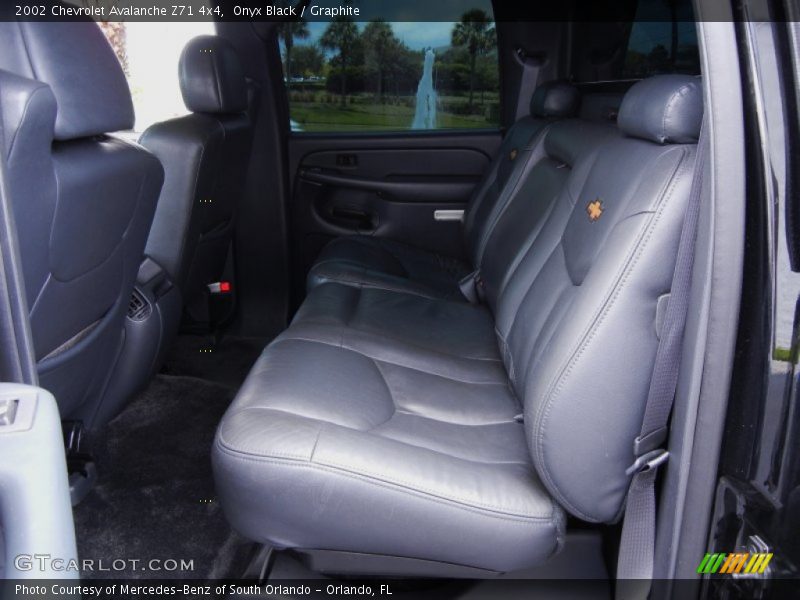 Onyx Black / Graphite 2002 Chevrolet Avalanche Z71 4x4