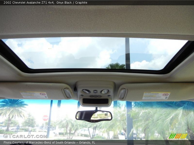 Onyx Black / Graphite 2002 Chevrolet Avalanche Z71 4x4