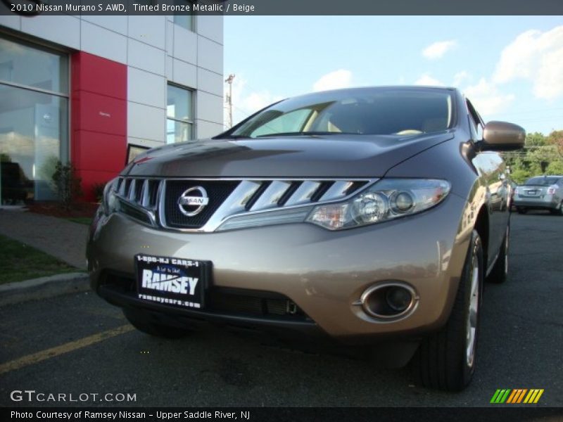 Tinted Bronze Metallic / Beige 2010 Nissan Murano S AWD