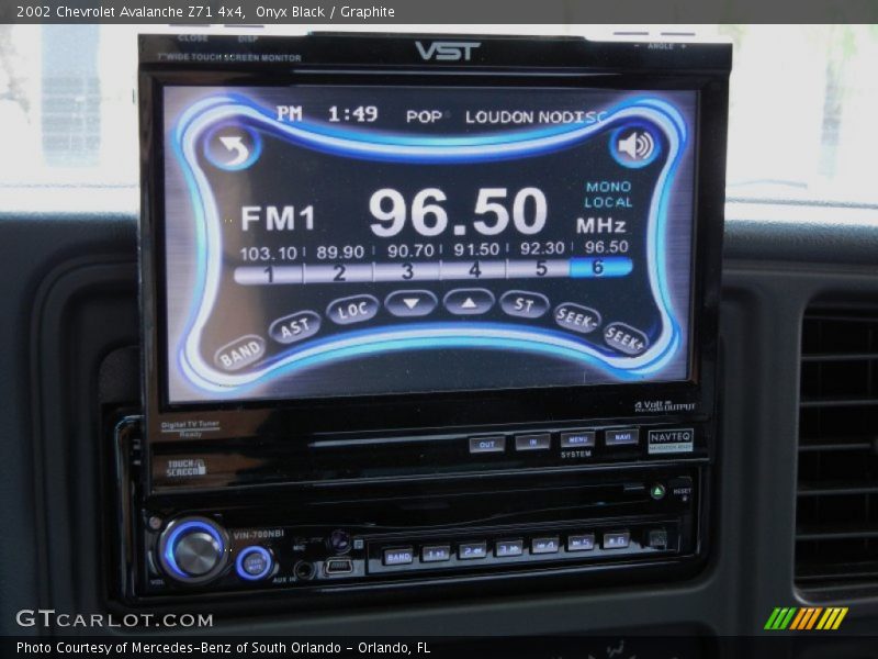 Onyx Black / Graphite 2002 Chevrolet Avalanche Z71 4x4