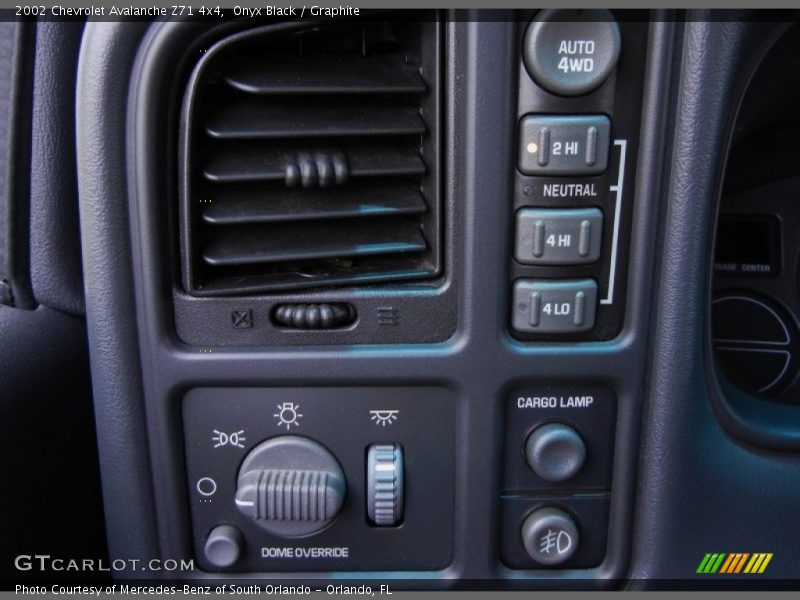 Onyx Black / Graphite 2002 Chevrolet Avalanche Z71 4x4