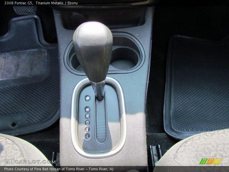 Titanium Metallic / Ebony 2008 Pontiac G5
