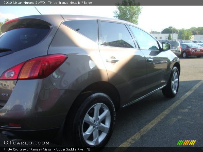 Tinted Bronze Metallic / Beige 2010 Nissan Murano S AWD