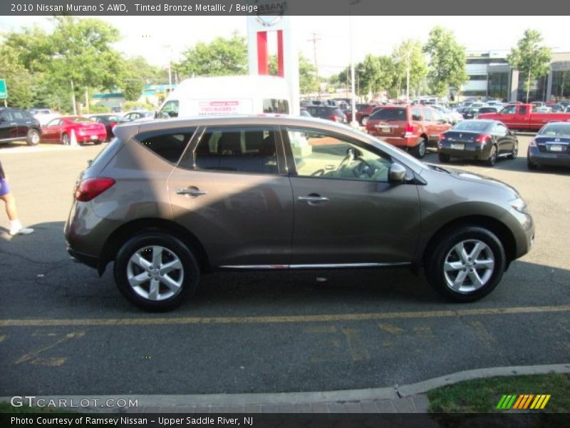 Tinted Bronze Metallic / Beige 2010 Nissan Murano S AWD