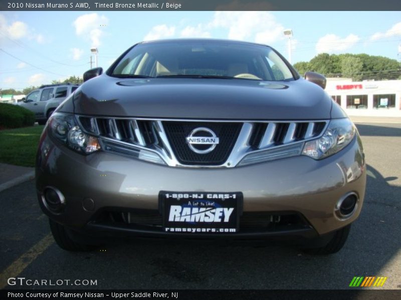 Tinted Bronze Metallic / Beige 2010 Nissan Murano S AWD