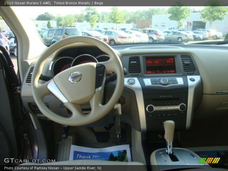 Tinted Bronze Metallic / Beige 2010 Nissan Murano S AWD