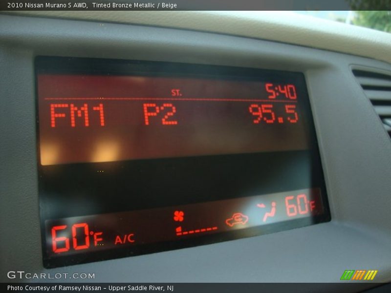 Tinted Bronze Metallic / Beige 2010 Nissan Murano S AWD