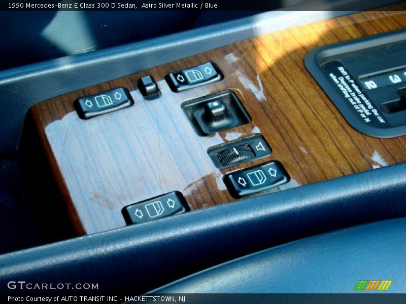 Controls of 1990 E Class 300 D Sedan