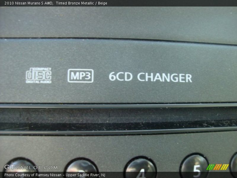 Tinted Bronze Metallic / Beige 2010 Nissan Murano S AWD