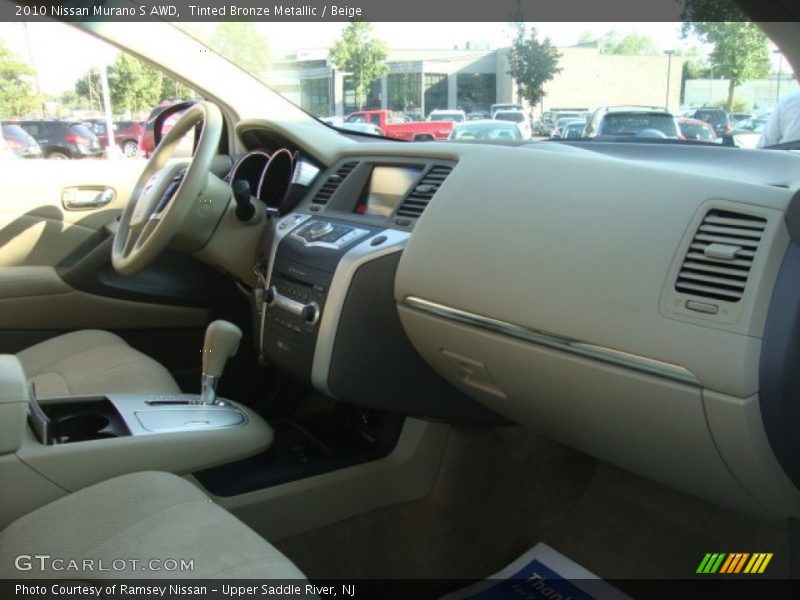 Tinted Bronze Metallic / Beige 2010 Nissan Murano S AWD